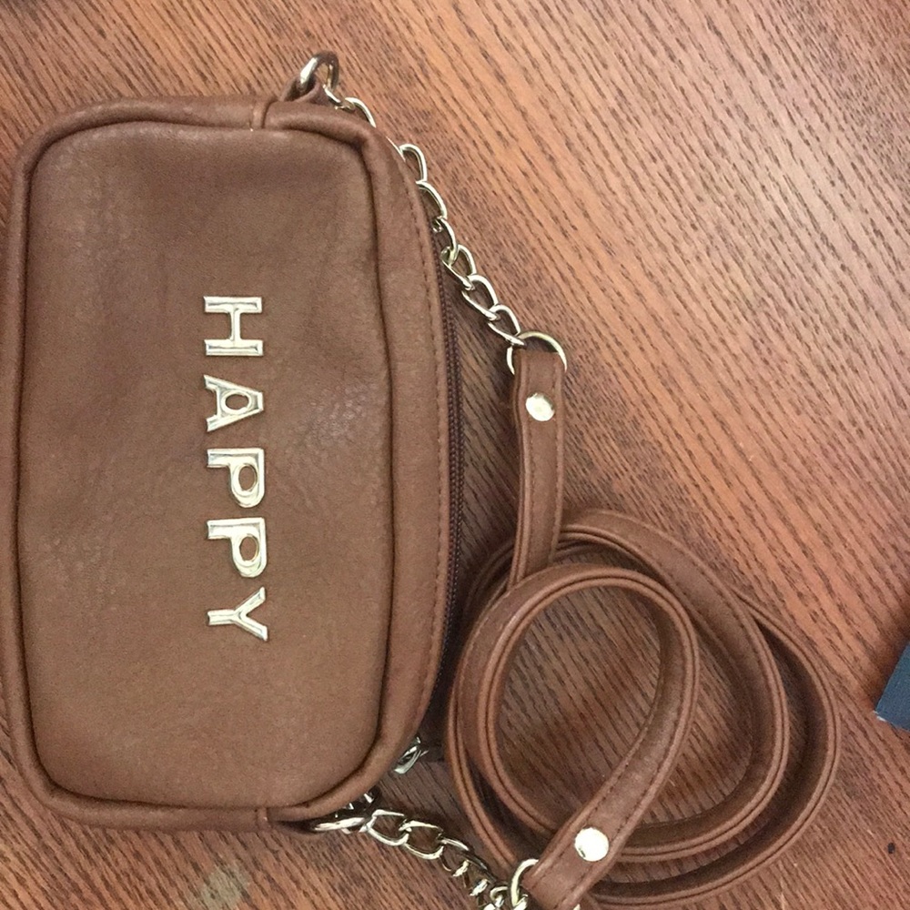 Small brown crossbody bag